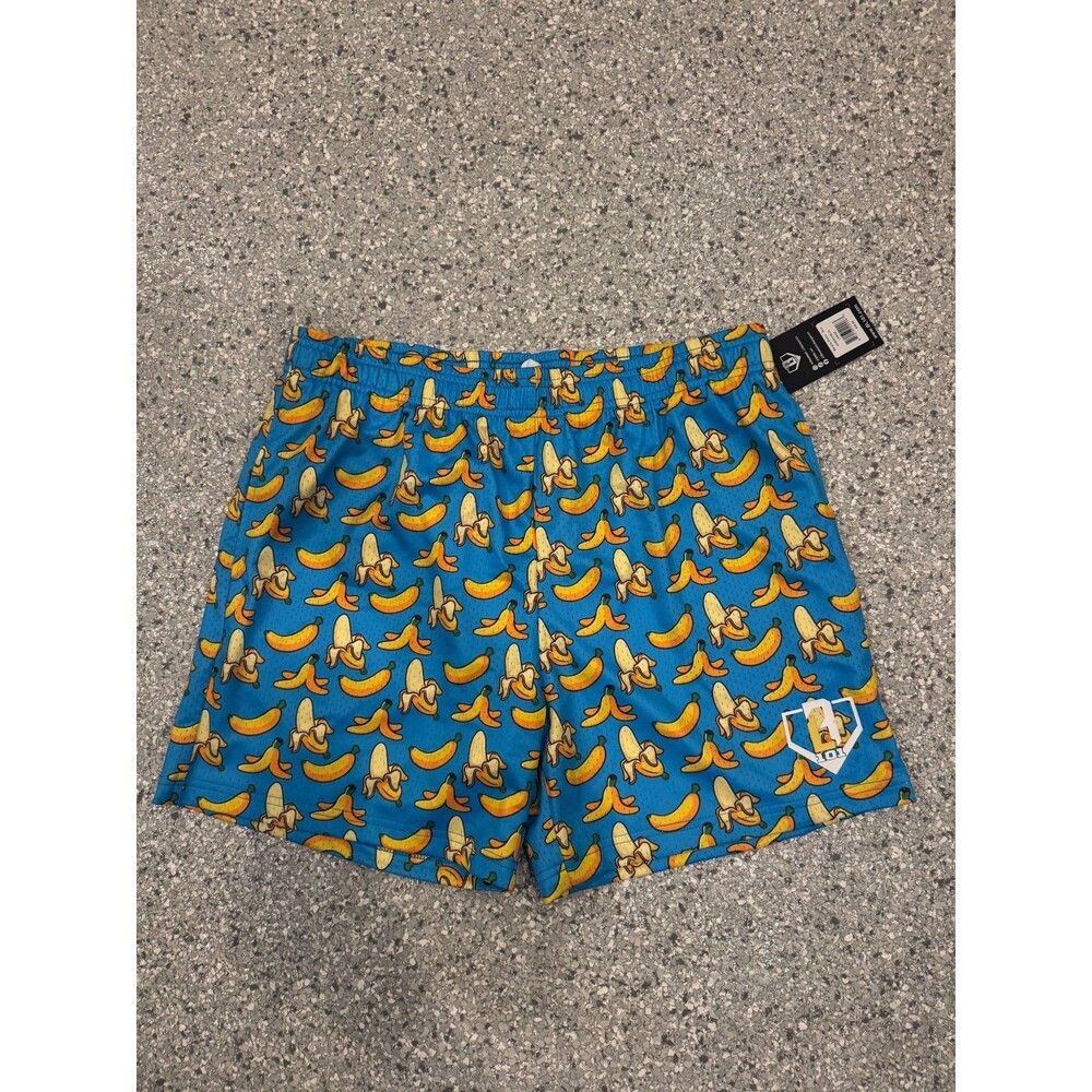 Baseball Lifestyle 101 Mens Savannah Bananas Shorts Size Large